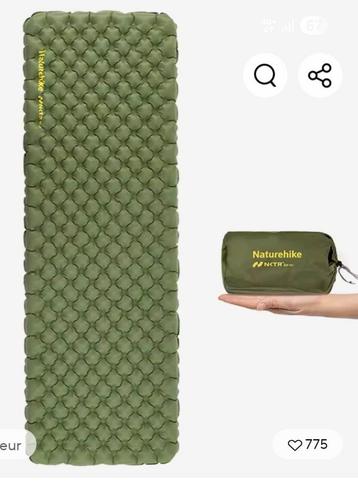 Zgan naturehike Ultralichte slaapmat. 600gr, R4.6 186X58 cm. beschikbaar voor biedingen