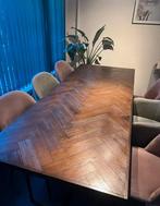 Dutchbone Eettafel en 6 Westwing stoelen, Huis en Inrichting, Tafels | Eettafels, Ophalen, 50 tot 100 cm, Zo goed als nieuw, Vijf personen of meer