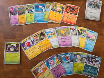 Pokémon kaarten Scarlet & Violet beschikbaar voor biedingen