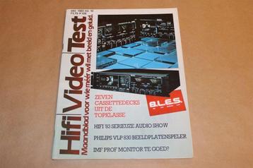 Magazine - Hifi Video Test - No. 10 - 1983 beschikbaar voor biedingen