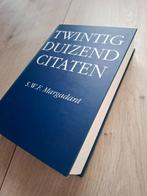Twintigduizend citaten, Ophalen of Verzenden, Nieuw, Algemeen, S.W.F. Margadant