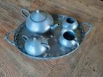Artdeco tinnen servies 20ste eeuw historisch Tin., Antiek en Kunst, Antiek | Tin, Ophalen of Verzenden