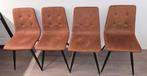 4 eetkamerstoelen, Ophalen, Zo goed als nieuw, Twee