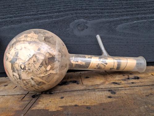 Grote partij laboratorium glas kolf met muizennest erin 1930, Antiek en Kunst, Antiek | Gereedschap en Instrumenten, Ophalen of Verzenden
