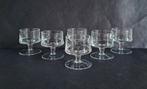 Iittala Finland 6 likeurglazen type Marski. Tapio Wirkkala., Verzamelen, Glas en Borrelglaasjes, Ophalen of Verzenden, Gebruikt