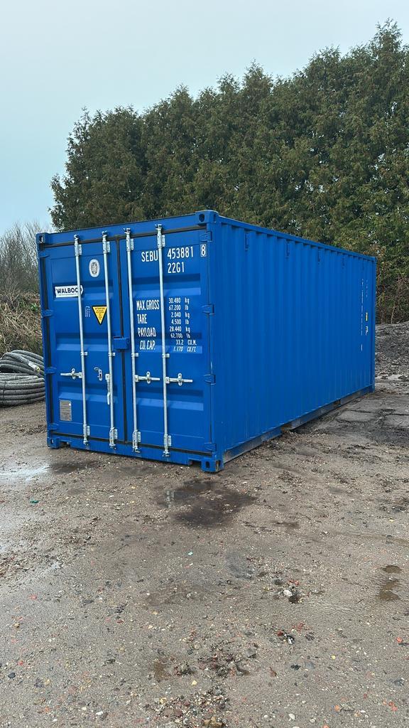 Nieuwe 20 ft containers 6 meter., Doe-het-zelf en Verbouw, Containers, Ophalen