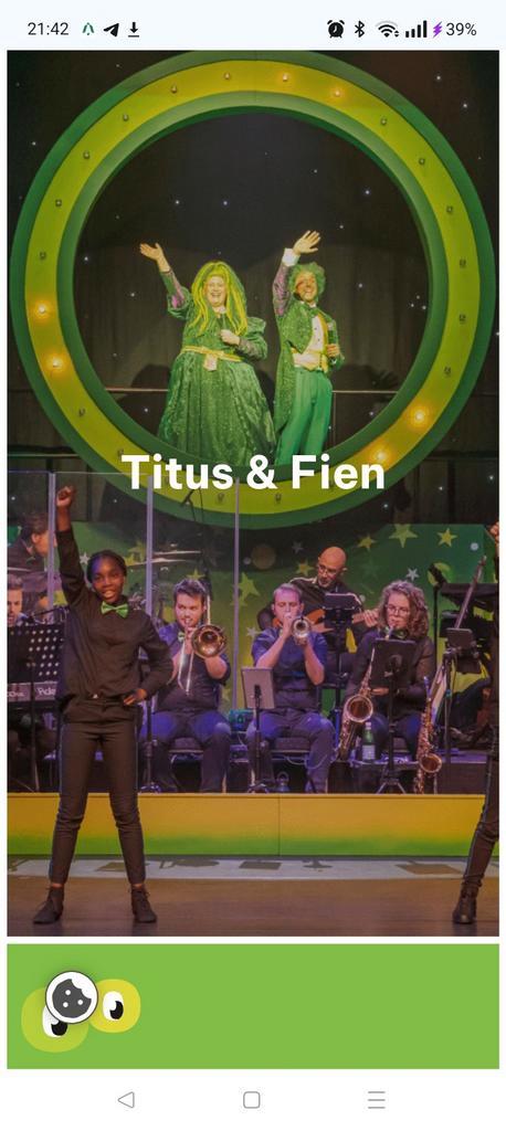 4x Titus en Fien, vooruit nog een keertje dan op 28-06-2026, Tickets en Kaartjes, Theater | Cabaret en Komedie, Drie personen of meer