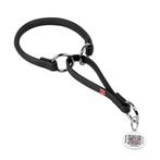 WAUDOG Soft Choke Halsband Leer M Nek 41-50 cm Zwart -30%!!!, Nieuw, Ophalen of Verzenden, Handgemaakt