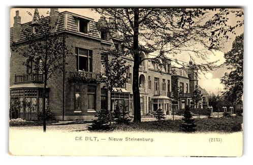 De Bilt, Nieuw Steinenburg. Nauta 2135, Verzamelen, Ansichtkaarten | Nederland, Ongelopen, Utrecht, Voor 1920, Verzenden