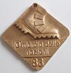 Vintage Italiaanse wandel medaille Folgaria Lavarone 1983, Postzegels en Munten, Overige materialen, Ophalen of Verzenden, Buitenland