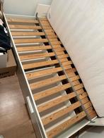 Ikea Brimnes bed/slaapbank incl. lattenbodem en matras, Huis en Inrichting, Slaapkamer | Matrassen en Bedbodems, Ophalen, Gebruikt