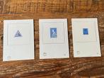 3 postkaarten NVPH, zonder postzegel, Ophalen of Verzenden