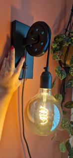 2 stuks leuke stoere wandlampjes van Karwei, Huis en Inrichting, Lampen | Wandlampen, Ophalen, Zo goed als nieuw