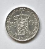 2 ½ gulden 1939 koningin Wilhelmina rijksdaalder ZFR +, Zilver, Ophalen of Verzenden, Koningin Wilhelmina, Losse munt