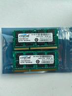 16GB (2x8GB) DDR3L - Crucial, Computers en Software, RAM geheugen, Overige soorten, Verzenden, Zo goed als nieuw, Laptop