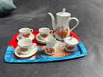Kinder speelservies met dienblad uit 1970, Antiek en Kunst, Ophalen