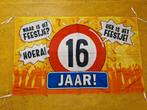 Nieuwe gevel  Verjaardag Vlag  16 JAAR, Ophalen of Verzenden, Nieuw, Versiering, Verjaardag