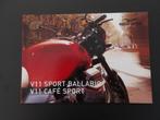 Folder MOTO GUZZI V11 Sport Bialbero & Cafe Sport, Motoren, Verzenden, Moto Guzzi
