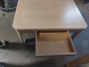 Salontafel - Eikenhout - White Wash - 100x100 cm beschikbaar voor biedingen