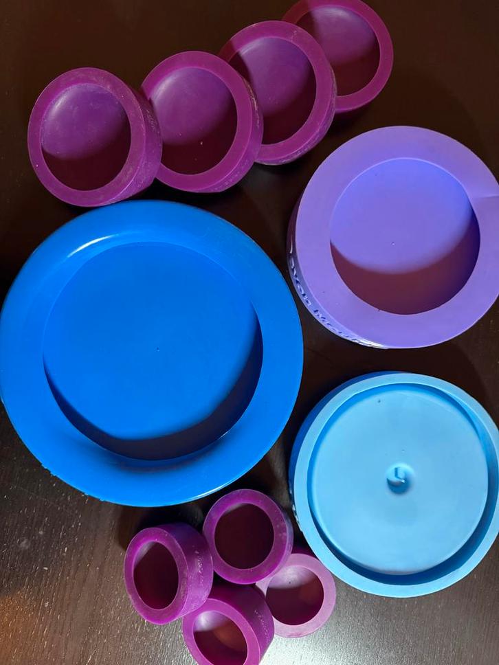 Siliconen Mallen Set, Hobby en Vrije tijd, Overige Hobby en Vrije tijd, Zo goed als nieuw, Ophalen of Verzenden