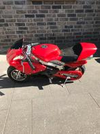 Minibike pocketbike 49cc, Fietsen en Brommers, Minibikes, Midibikes en Pitbikes, Ophalen, Zo goed als nieuw, Pitbike, Overige merken