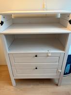SUNDVIK Commode/ladekast, wit, Gebruikt, 50 tot 70 cm, Ophalen of Verzenden, 75 tot 100 cm