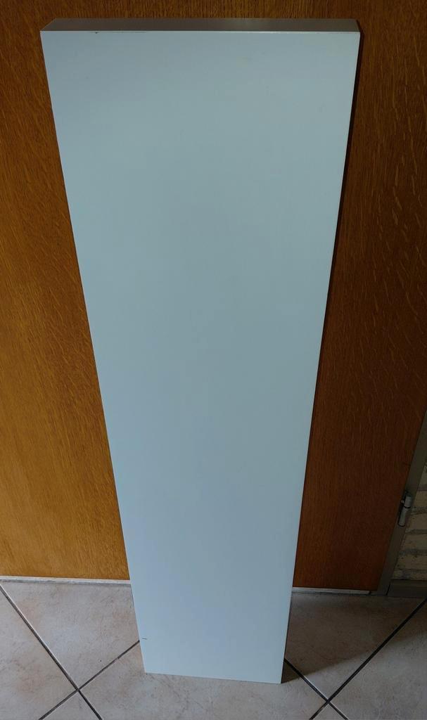 Witte creme plank wandplank gelaakt 110cm lengte 5cm dik, Huis en Inrichting, Woonaccessoires | Wandplanken en Boekenplanken, Gebruikt