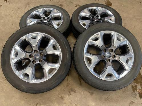 18 inch originele velgen zomerbanden Jeep Compass - Renegade, Auto-onderdelen, Banden en Velgen, Banden en Velgen, Winterbanden