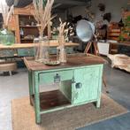 Oude werkbank, dressoir, toonbank, industrieel meubel, Ophalen