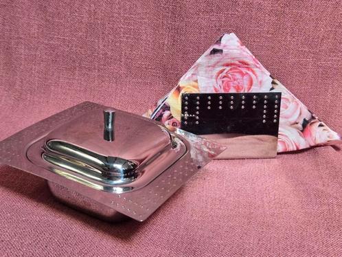 Karaca suikerpot & servethouder – stijlvol & roestvrij set, Huis en Inrichting, Keuken | Keukenbenodigdheden, Gebruikt, Ophalen of Verzenden