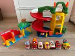 Fisher price garage en wasstraat en Vtech auto’s, Gebruikt, 2 tot 4 jaar, Ophalen