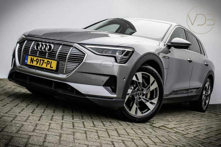 Audi e-tron 55 SOH 91% 12-2021 Trekhaak Quattro 95 kWh Origi, Auto's, Audi, Bedrijf, Te koop, e-tron, 4x4, ABS, Airbags, Airconditioning