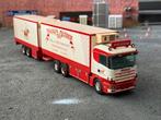 Tekno de ridder scania combi, Hobby en Vrije tijd, Modelauto's | 1:50, Ophalen of Verzenden, Nieuw, Bus of Vrachtwagen, Tekno