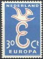 Nederland 1958 - NVPH 713-714 - Europa – Letter E en duif, Postzegels en Munten, Na 1940, Ophalen of Verzenden, Postfris