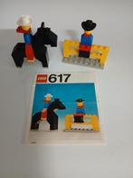 Vintage LEGO 617 - Cowboyset, Ophalen of Verzenden, Gebruikt, Complete set, Lego