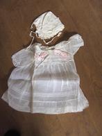 Antiek brocante doopjurkje met muts en laken, Antiek en Kunst, Curiosa en Brocante, Ophalen of Verzenden