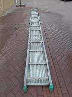 Aluminium Loopbrug / Layer 7. Mtr. 2 x 3,50 mtr., Ophalen, Gebruikt