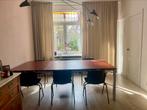 Vintage tafel (240 x 120), Huis en Inrichting, Tafels | Eettafels, 200 cm of meer, 100 tot 150 cm, Gebruikt, Metaal