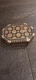antiek houten doosje Egypte ? sieradenkistje, Antiek en Kunst, Ophalen of Verzenden