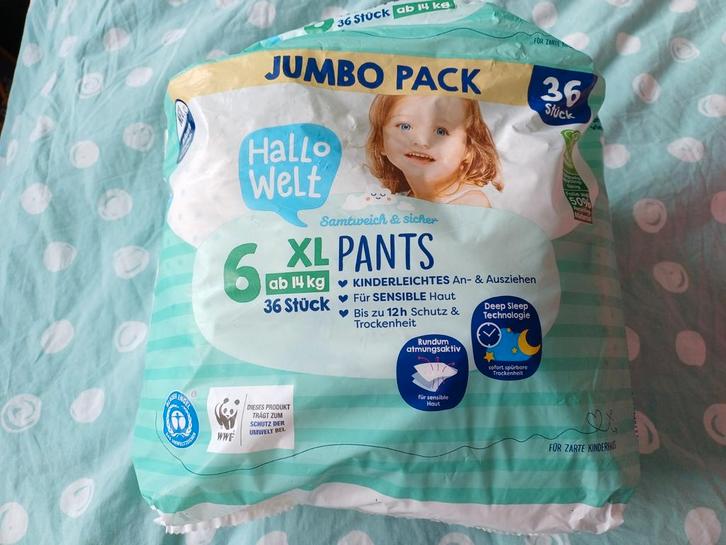 Hallo Welt luierbroekjes 25 stuks, Kinderen en Baby's, Overige Kinderen en Baby's, Nieuw, Ophalen of Verzenden