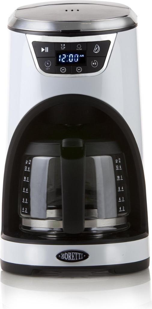 Koffiezetapparaat Boretti, Witgoed en Apparatuur, Koffiezetapparaten, Zo goed als nieuw, Gemalen koffie, Koffiemachine, 10 kopjes of meer