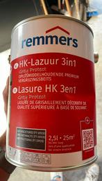 Remmers lazuur antraciet, Doe-het-zelf en Verbouw, Verf, Beits en Lak, Minder dan 5 liter, Ophalen of Verzenden, Nieuw, Verf