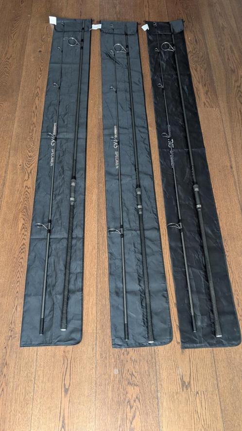 3x Shimano tx 5 specimen 3lbs 12 ft, Watersport en Boten, Hengelsport | Karpervissen, Gebruikt, Werphengel, Ophalen