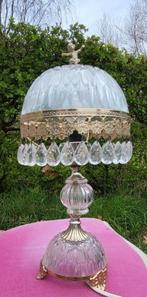 Vintage/Boudoir/Lamp/Hollywood Regency, Ophalen of Verzenden