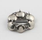 zilveren 925 sterling; Solje Broche Ø 3 cm, Gebruikt, Verzenden, Minder dan 4 cm, Zilver