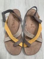 Yokono leren slippers birkenstock 100% origineel, Slippers, Overige kleuren, Ophalen of Verzenden, Zo goed als nieuw