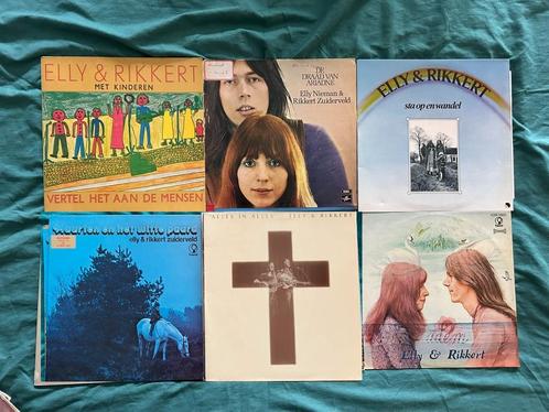 7 LP's Elly Nieman & Rikkert Zuiderveld (ook per stuk te koo, Cd's en Dvd's, Vinyl | Nederlandstalig, Gebruikt, Levenslied of Smartlap