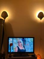 2 schelp hanglampen, Ophalen, Overige materialen, Gebruikt, Minder dan 50 cm