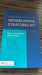 J.L. Reede - Beginselen van het Nederlands staatsrecht, Ophalen of Verzenden, Zo goed als nieuw, J.L. Reede; A.D. Belinfante