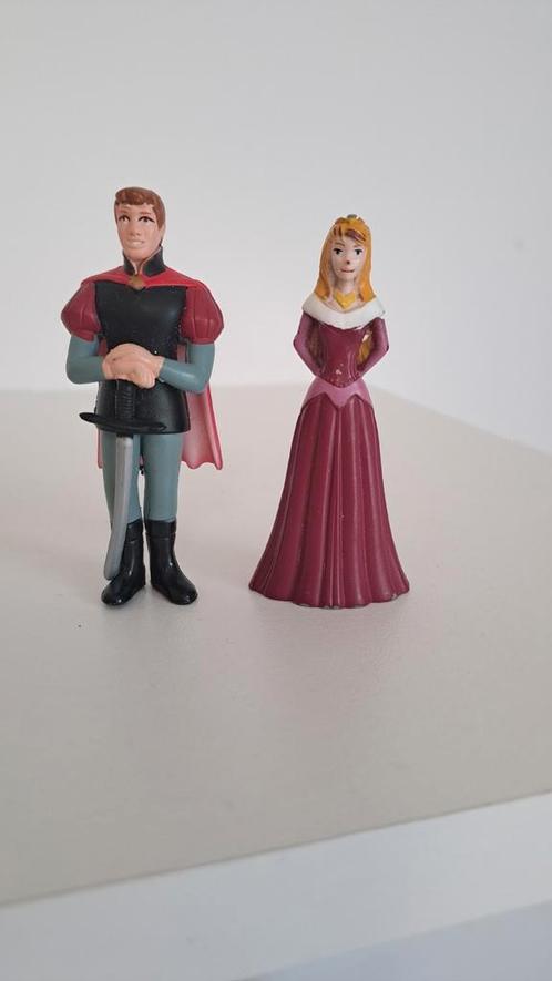 2 Disney poppetjes doornroosje, Verzamelen, Poppetjes en Figuurtjes, Zo goed als nieuw, Ophalen of Verzenden
